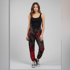 Desigual Mesh Tye Dye Carrot Pant